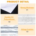 thumbnail image 3 of Uxcell Reflective Stickers, Waterproof Adhesive Night Warning Sticker High Visibility Safety Reflector Tape Strips Silver, 3 of 7