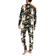 thumbnail image 4 of Renewold Matching Family Sets Christmas Pajamas Set Xmas PJS Sleepwear Sofy Snowman Pine Cones Jammies Sleepwear for Men Size 4XL Indoor Daily Wear Fit for Sport Vacation, 4 of 5