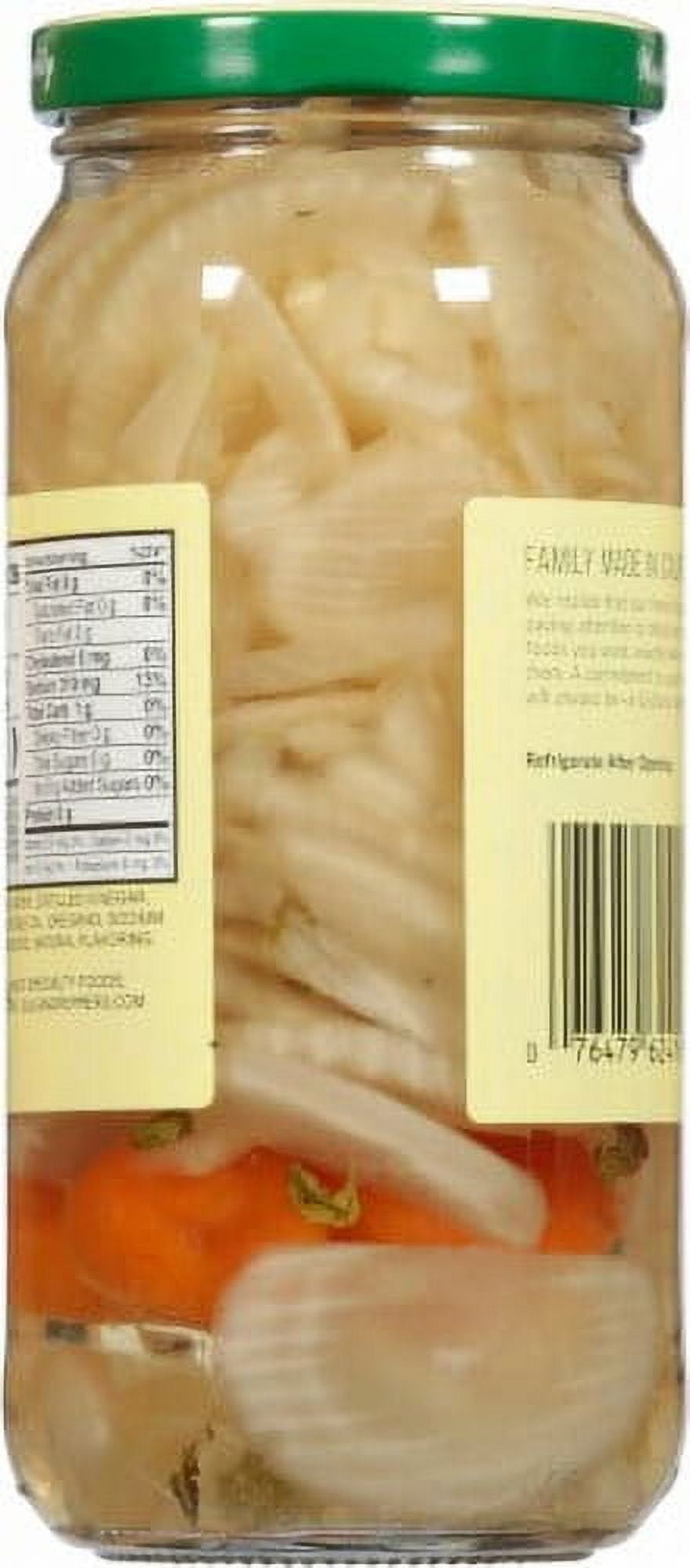 (3 pack) Giuliano Spicy Onion Strips with Habanero and Lime, 16oz