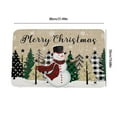 thumbnail image 4 of Cheapark Christmas Tree Printed Entry Door Mat - Absorbent Bathroom Foot Mat, Festive Floor Decor for Entryway Home Holiday Indoor Celebrations, 4 of 6