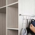 thumbnail image 5 of 12 Inch Valet Rod for Closets Pull Out Closet Valet Rod Slide Out with 4 Hooks Pull Out Clothes Hanger Closet, 5 of 5