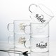 thumbnail image 3 of Bewildely Vaso de vidrio Carta resistente a altas temperaturas Taza de agua Exquisita taza de bebida fría Gran capacidad Taza de bebida extra fría Barra de herramientas No.2 Bewildely HA027142-02, 3 of 3