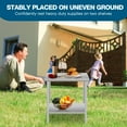 thumbnail image 7 of Miekor Furniture 24"*24 Commercial Work Table for Restaurant and Home Stainless Steel Kitchen Prep Table with Under Shelf 67882, 7 of 7