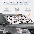 thumbnail image 4 of Fotbe Cute Animal with Cow Juego de 2 Piezas de Parasoles para Parabrisas | Bloqueador Solar para Auto | Accesorios Plegables para Protección Solar Interior-Large, 4 of 6