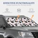 thumbnail image 4 of Balery Cute Animal with Cow Parasol para parabrisas de coche de 2 piezas | Parasol plegable para parabrisas delantero de coche para la mayoría de sedanes-Small, 4 of 6
