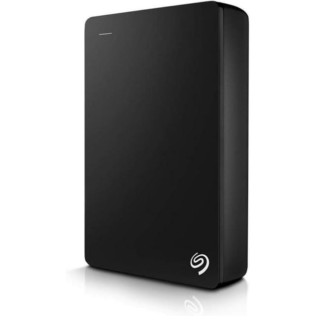 Open Box - Seagate STDR5000404 Backup Plus Portable 5TB External Hard Drive HDD Black USB 3.0 for PC Laptop and Mac