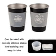thumbnail image 4 of Juego de 4 tazas con bolsa de almacenamiento (blancas) Con bolsa de almacenamiento (blancas), 4 of 5