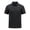 Black, variant on Golf Shirts for Men Summer Solid Color Thin Ice Silk Collared 3-Button Short Sleeve Breathable Casual Daily Tops,5XL