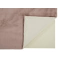 thumbnail image 4 of Len Glamorous Ultra-Solf Shag Rug, Coral Pink, 6ft - 7in x 9ft - 6in Area Rug, 4 of 5