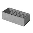 thumbnail image 5 of sunsanly 1/4Pcs Drawer Organizers Foldable Sock Holders Large Capacity Multiple Compartments Closet Organizers Sock Bra Box, 5 of 8