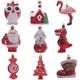thumbnail image 4 of 2pcs Plastic Christmas Balls Santa Claus Ornament Pendant for Christmas Tree Decor Xmas Tree Ball New Year Home Decorations, 4 of 5