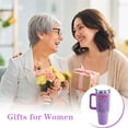 thumbnail image 5 of 40 oz Trump Mom Tumbler with Handle and Straw, Birthday Gifts for Mom, Gifts for Mom from Daughter Son, New Mother Gifts for Christmas, Mama Gifts for Women, 5 of 5