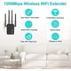 thumbnail image 4 of Extensores WiFi Amplificador de señal para el hogar, extensor de rango WiFi fuerte de pared de 1200 Mbps, cobertura total de hasta 3000 pies cuadrados Namotu CZDZ-ST139, 4 of 7