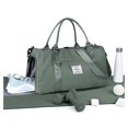 thumbnail image 1 of Bolsa de gimnasio WisePack impermeable con compartimento para zapatos de 30 x 19 x 45 cm, 1 of 8