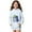 Blueberries, variant on Psesaysky Girls' Hoodies Sweatshirts Baseball Print Long Sleeve Casual Lightweight Pullover Tops Hoodie Dress with Pockets for 7-8 Years