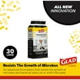 thumbnail image 3 of (2 pack) Glad Activated Carbon Puppy Training Pads with Anti-Microbial Technology, 23"x23" 30ct, 3 of 11