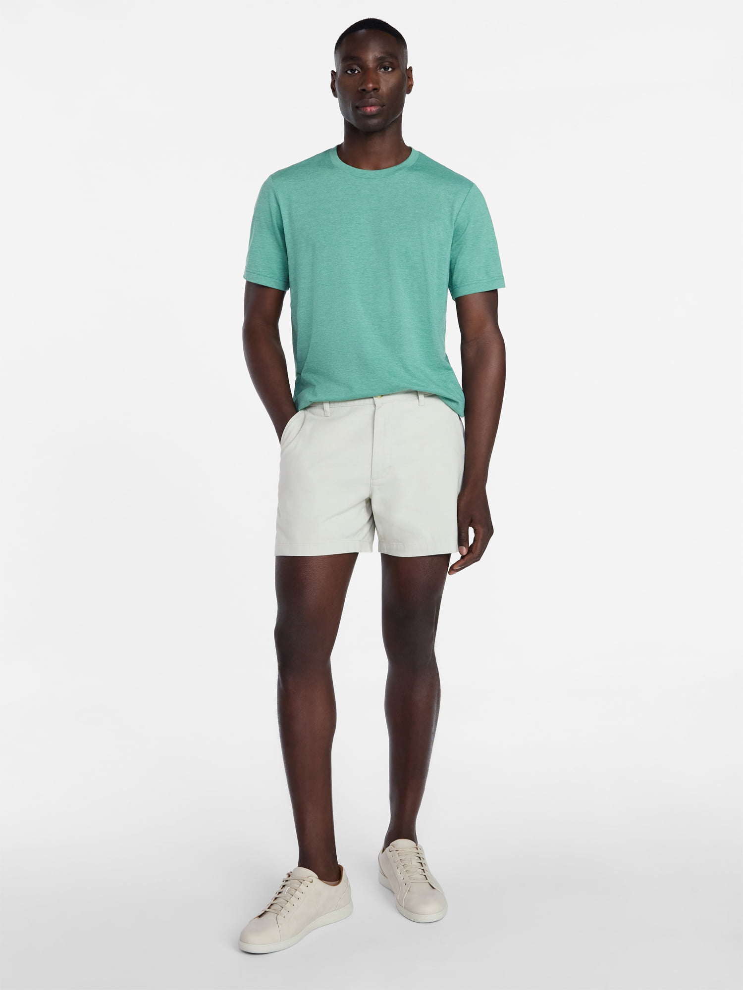 George Men's and Big Men's Classic Fit Crewneck Tee with Short Sleeves, Sizes XS-3XL