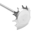 thumbnail image 4 of Riousery BBQ Grill Cleaning Scraper Heavy Duty Stainless Steel Long Handle Barbecue Grate Cleaner Tool Set for Home Outdoor Cooking Grilling Accessories - 14.96 inches / 38 cm, 4 of 4