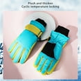 thumbnail image 5 of Guozer Clearance Children's Ski Gloves 1Pair Winter Snow Gloves For Age 3-5 Years Old Children Waterproof Winter Warm Gloves For Snowboarding, Sledding, 5 of 6