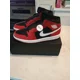 thumbnail image 1 of N I-K-E A i r-Jor-dan 1 Mid Bred Black Red White Basketball Sneakers, 1 of 5