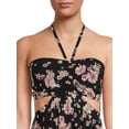 thumbnail image 4 of No Boundaries Juniors' Cutout Maxi Dress, 4 of 5