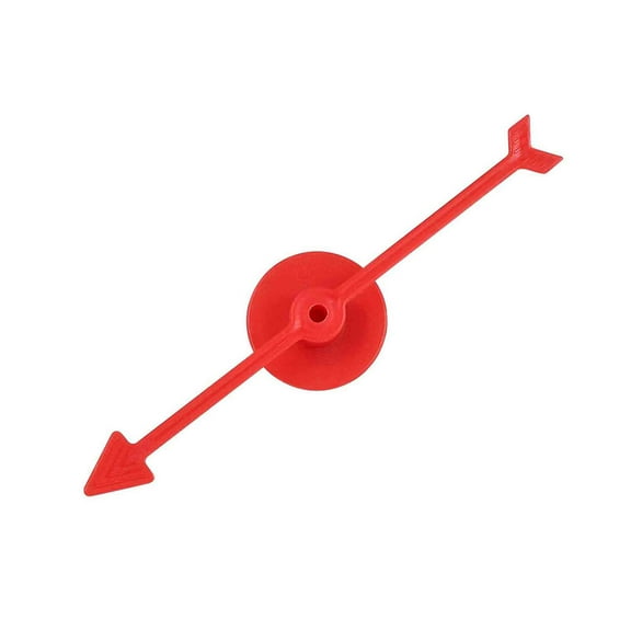 Augper Plastic Arrow Game Spinner - Game Spinners for School - Spinners for Games - Game Spinners for Games Game Pieces Blank Game