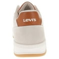 thumbnail image 4 of Levi's Mens Drive Lo 2 Vegan Leather Casual Lace Up Sneaker Shoe, 4 of 7