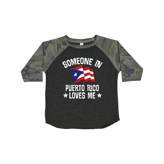 Inktastic Someone in Puerto Rico Loves Me Boys or Girls Toddler T-Shirt
