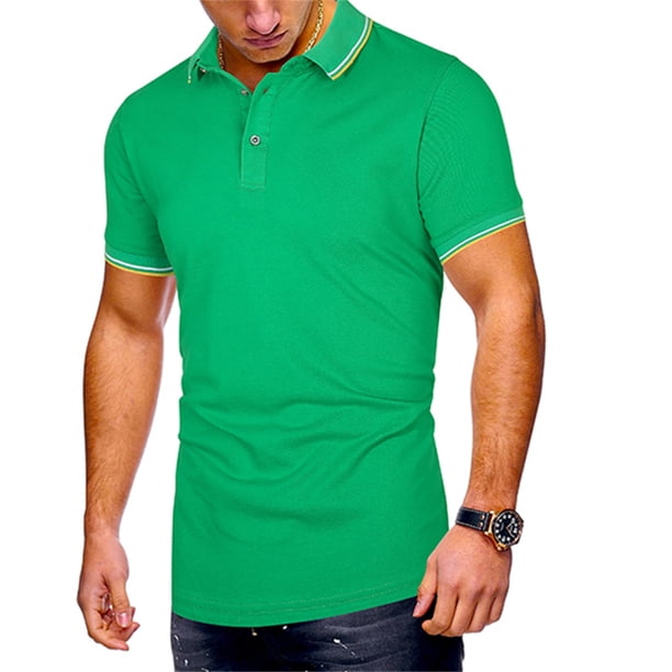 SAYOO Camisetas casuales de manga corta para hombres SAYOO moda