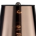 thumbnail image 2 of Benzara BM240926 Table Lamp with Translucent Plastic Shade & Pot Bellied Base, Brown, 2 of 5
