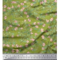 thumbnail image 1 of Soimoi Cotton Duck Fabric Leaves Printed Fabric 1 Yard 56 Inch Wide, 1 of 3