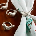 thumbnail image 3 of The Pioneer Woman Mazie Bird Napkins And Napkin Rings Set, Multicolor, 8 Piece, 3 of 5