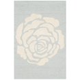 thumbnail image 1 of Safavieh Cambridge Collection CAM782G Handmade Moroccan Geometric Grey and Ivory Premium Wool Area Rug (5' x 8'), 1 of 10