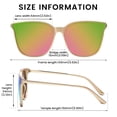 thumbnail image 2 of Gafas de Sol Polarizadas Grandes DUCO W016 para Mujeres con Marco Dorado, 2 of 5