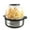 Stainless Silver, variant on Nostalgia 6 QT Stainless Steel Stirring Popcorn Popper - Red