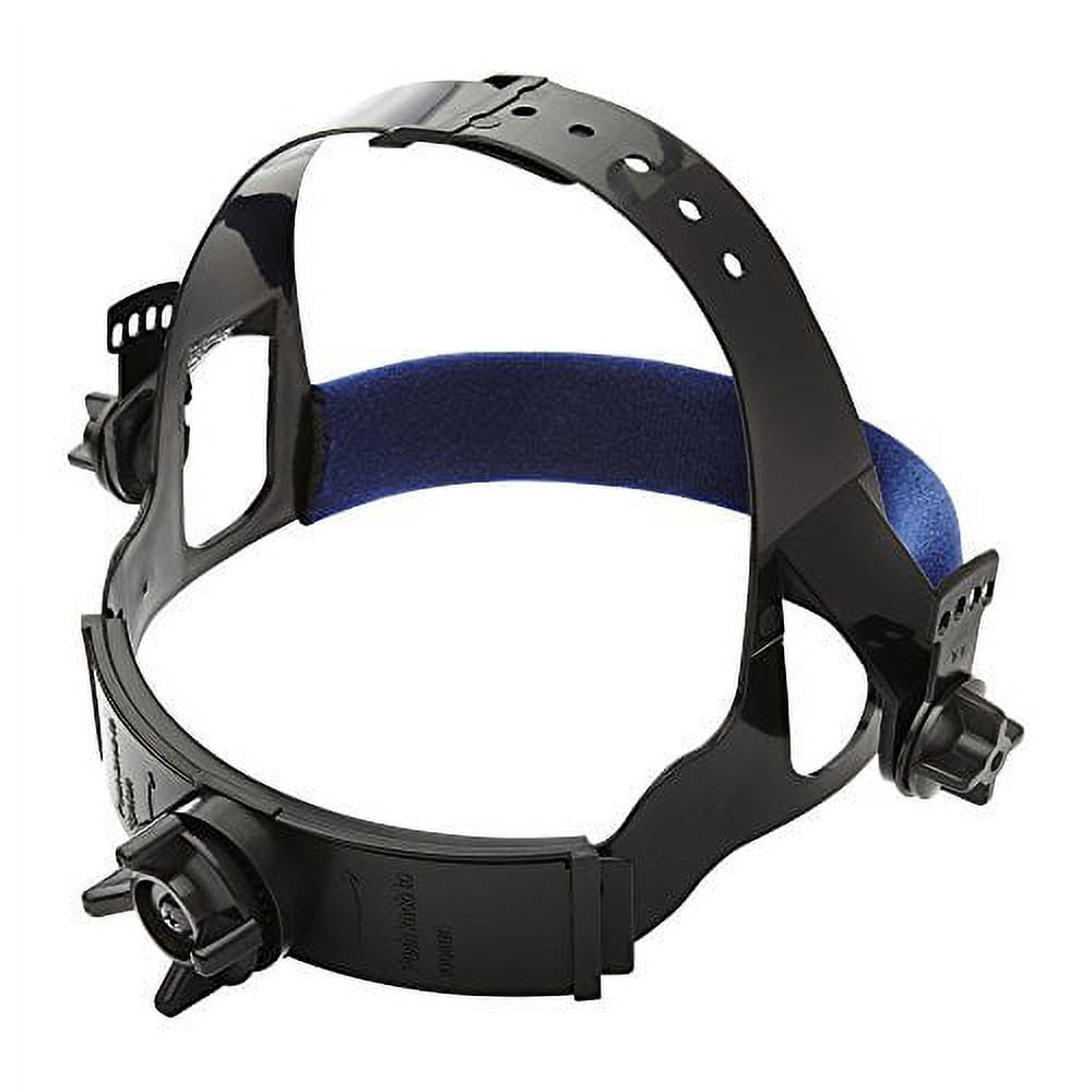 Sellstrom Face Shield - 303 Series - 8" x 15.5" x 0.40" Window - Clear - Ratcheting Headgear - Dual Crown