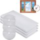 thumbnail image 1 of Window Screen Mosquito Netting,3 Pack Fly Screen Window DIY Self-Adhesive Insect Mesh Curtain Bug Bee Protector 51x59 Inches, 1 of 4