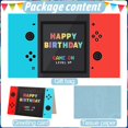 thumbnail image 3 of Video Game Birthday Gift Bag - 13" Large Happy Birthday Gift Bag with Tissue Paper and Card for Boys Kids Video Game Birthday Party Supplies, 3 of 7