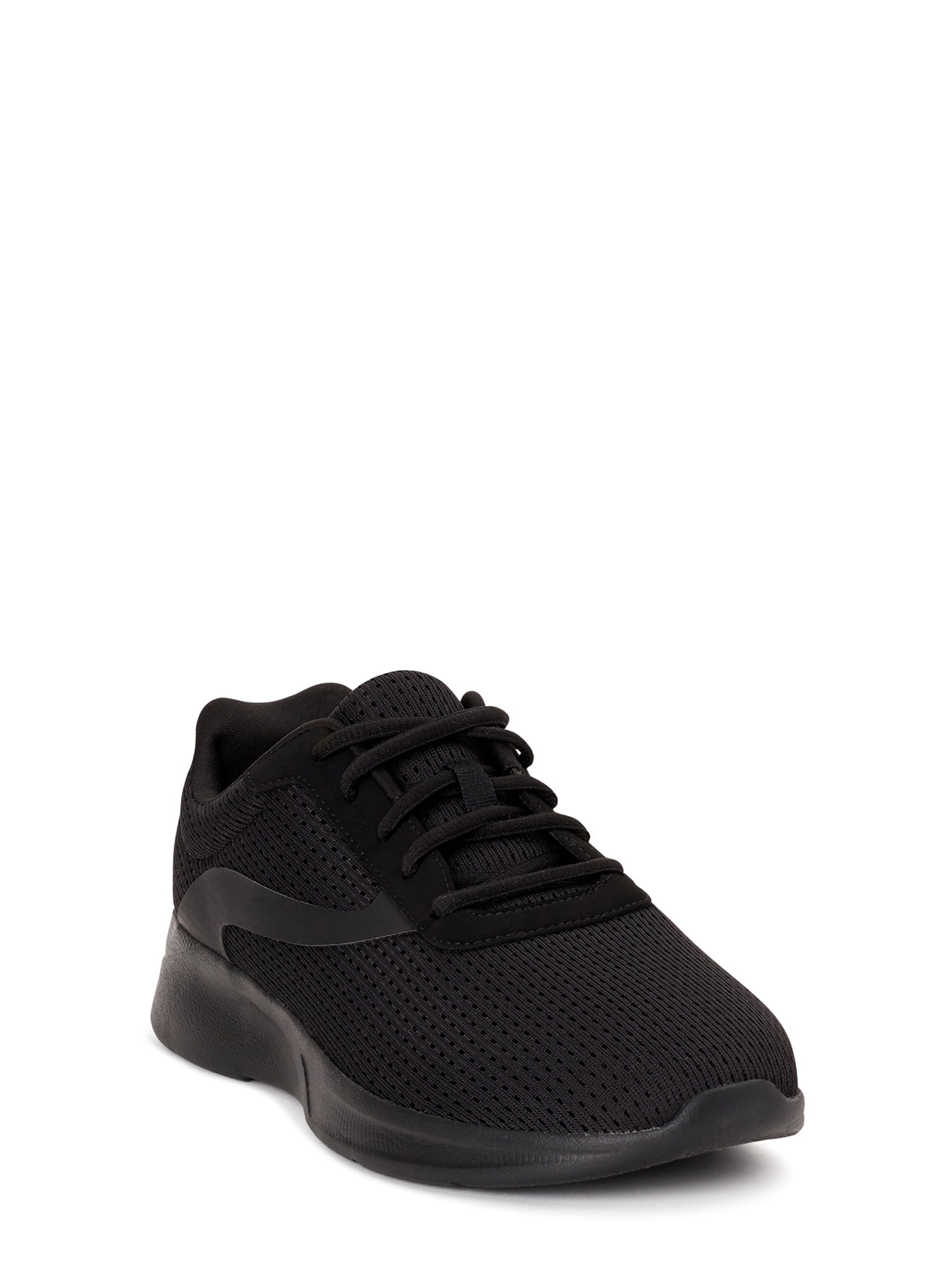 walmart black tennis shoes