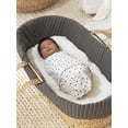 thumbnail image 4 of Modern Moments by Gerber Baby & Toddler Boy XL Soft Swaddle Blankets, 2-Pack, White Puppy, 4 of 11