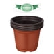 thumbnail image 5 of EeaseMX 10 macetas pequeñas de plástico para vivero, para plantas de jardín, flores, cortes y trasplantes., 5 of 7