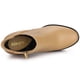 thumbnail image 5 of Botas Chelsea de Tacón Alto grueso Allegra K Caqui 41, 5 of 6