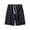 Black, variant on MIUOWANP Men's Drawstring Elastic Waist Cotton Shorts with Pockets Solid Color Comfortable Half Pants Size M(6)Wine