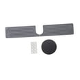thumbnail image 3 of CoudarTitie Faucet Mat for Kitchen Sink Guard Fast Drying Diatomite Drain Pad Water Catcher Gray 40x10cm, 3 of 9