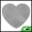 Gray, variant on Unique Bargains 1Pc Heart-shaped Makeup Sponge Brush Cleaner for Quickly Cleaning Gray