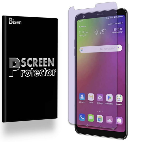 For LG Stylo 5 / Stylo 5  Plus [BISEN] Anti Blue Light [Eye Protection] Screen Protector, Flexible Film, Anti-Scratch, Anti-Shock, Shatterproof, Bubble Free