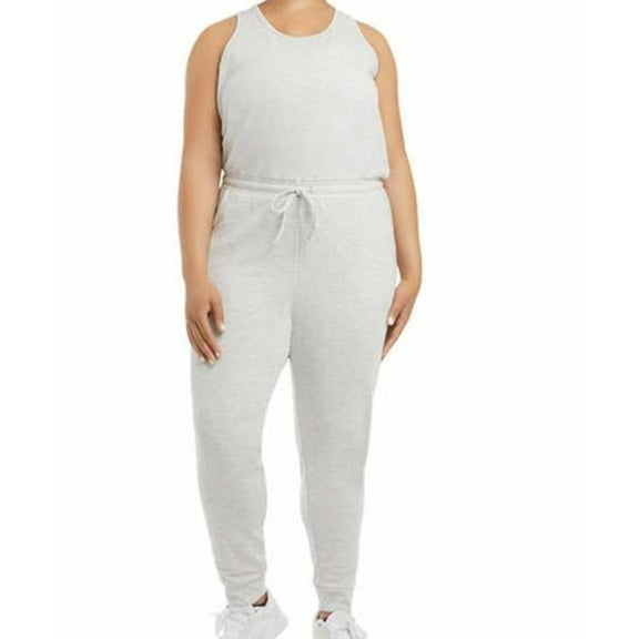 Danskin Womens Soft Brushed Fleece Jumpsuit