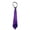 Purple, variant on Sequin Tie For Men, Zipper Ties for Male Sparkle Women Necktie for Wedding Stage Festival Performance Graduation Party Uniforms Costumes