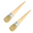 thumbnail image 2 of Pinceles de Cera para Pintura Profesional XCF 2 Piezas Cabeza Redonda, 2 of 2