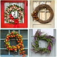 thumbnail image 2 of 6PCS Suction Cup Wreath Hanger,Large Clear Reusable Wreath Heavy-Duty Hook 22 LB Removable Strong Window Glass Door Suction Cup Wreath Holder Use for Halloween Christmas Wreaths Decorations, 2 of 10